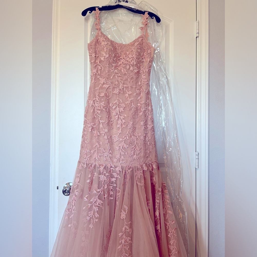 Pink prom dress